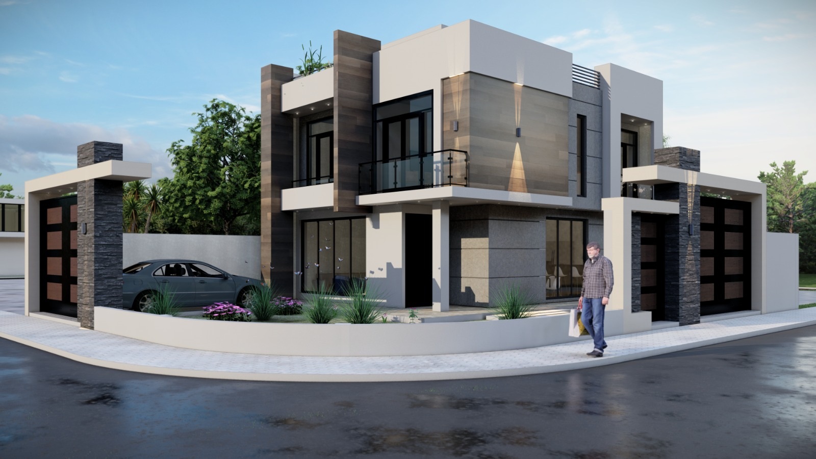 Edificio corporativo de cristal